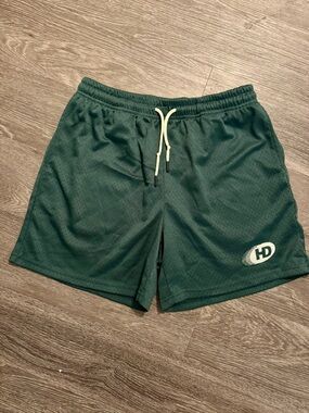 HD Muscle Mesh Shorts in Green
